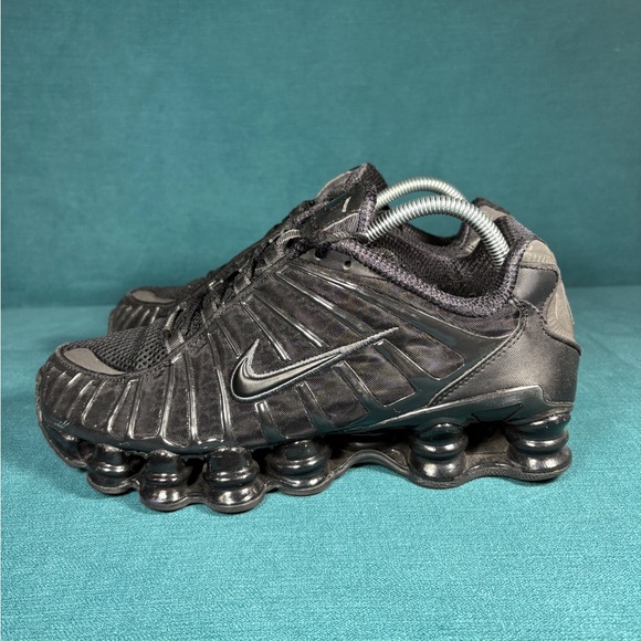 Nike Shox TL triple Black women’s shoes size 9 - Picture 1 of 7